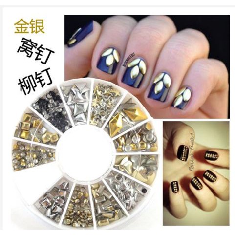 Khay kim loại trang trí móng Mẫu 5