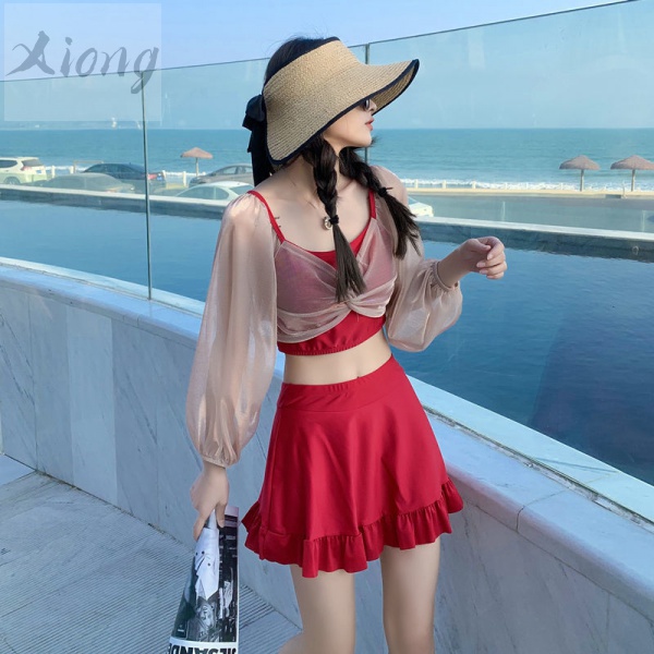 Set Đồ Tắm Phong Cách Hàn Quốc Xinh Xắn Dành Cho Nữ | BigBuy360 - bigbuy360.vn