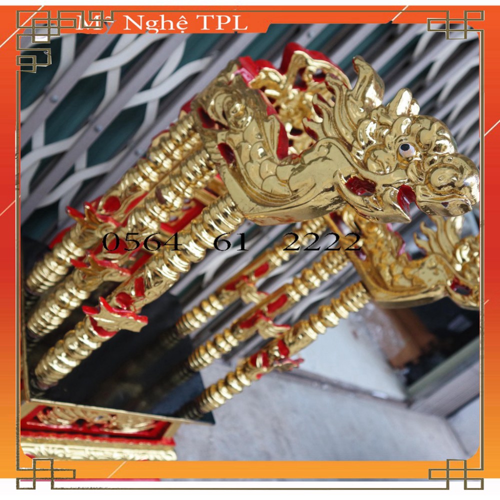Ngai thờ cúng ỷ thờ gia tiên gỗ mít cao cấp sang trọng