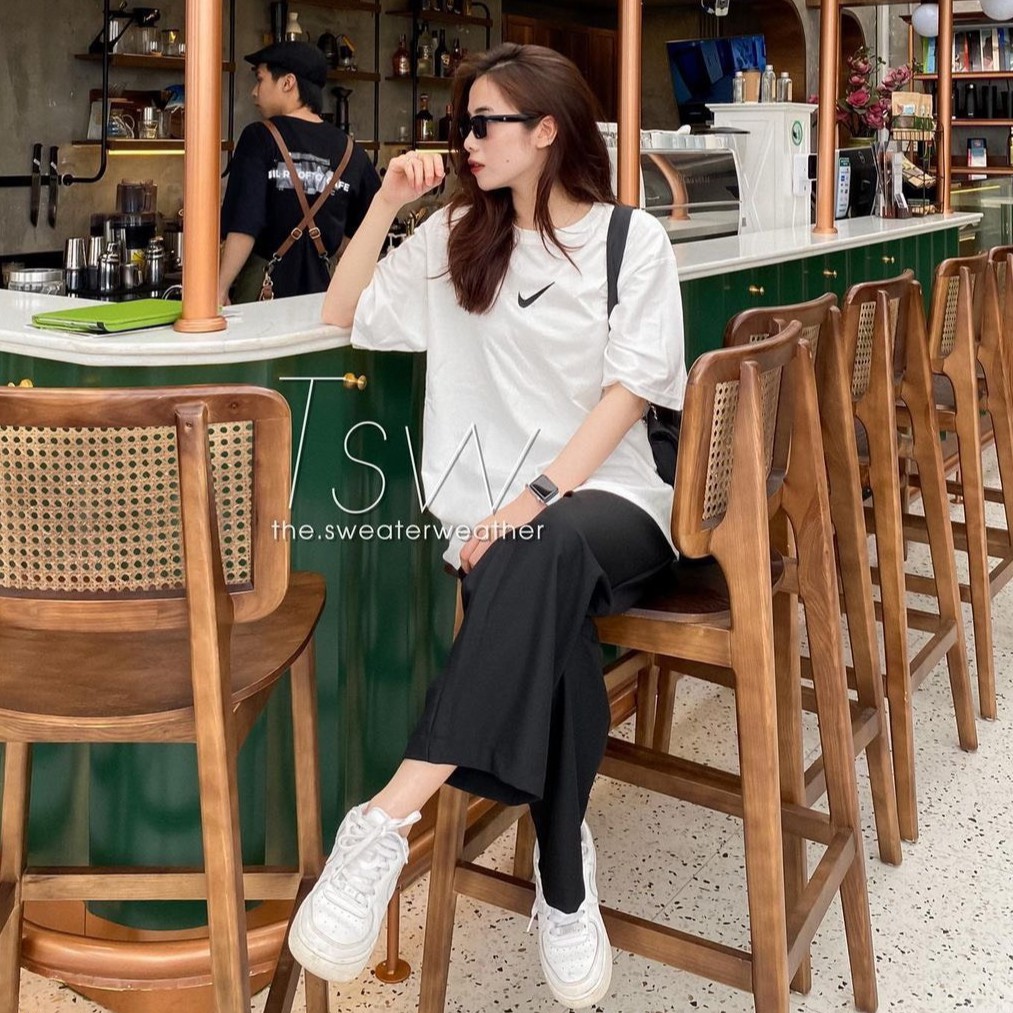 ÁO THUN TAY NGẮN IN THƯƠNG HIỆU UNISEX ĐỦ SIZE M L XL HÌNH THẬT TỰ CHỤP | BigBuy360 - bigbuy360.vn