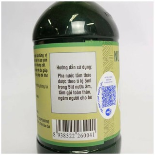 Nước tắm thảo dược Dao Đỏ trẻ em