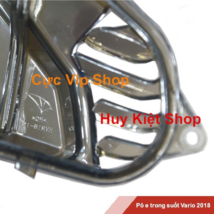 Ốp Pô E Trong Suốt Vario/Click 2018 - 2019 (150cc) MS1546