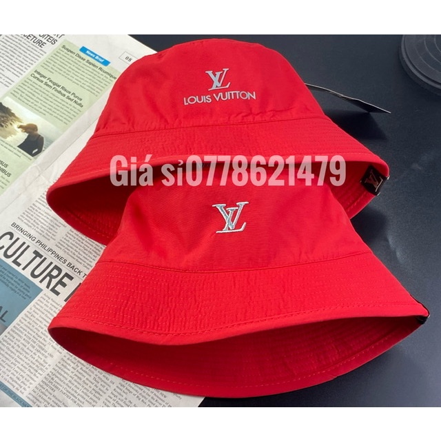 Nón bucket hàn quốc vải dù 2 mặt xinh xắn - mũ bo cụp nữ sanh chảnh thời trang