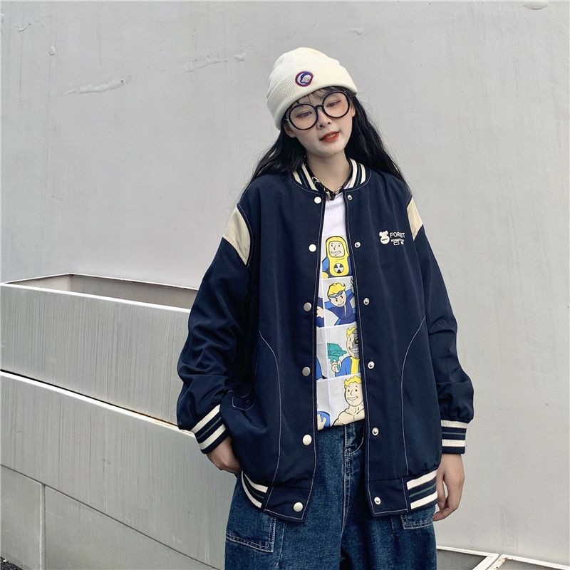 ORDER_ Áo Khoác Bomber Ulzzang K5