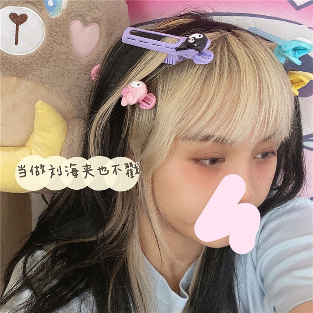 Kẹp Tóc Mái Bồng Bềnh Kiểu Dáng Hoạt Hình Dễ Thương Cho Nữ