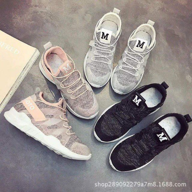 (SHIP COD TPHCM) Sneaker Chữ M