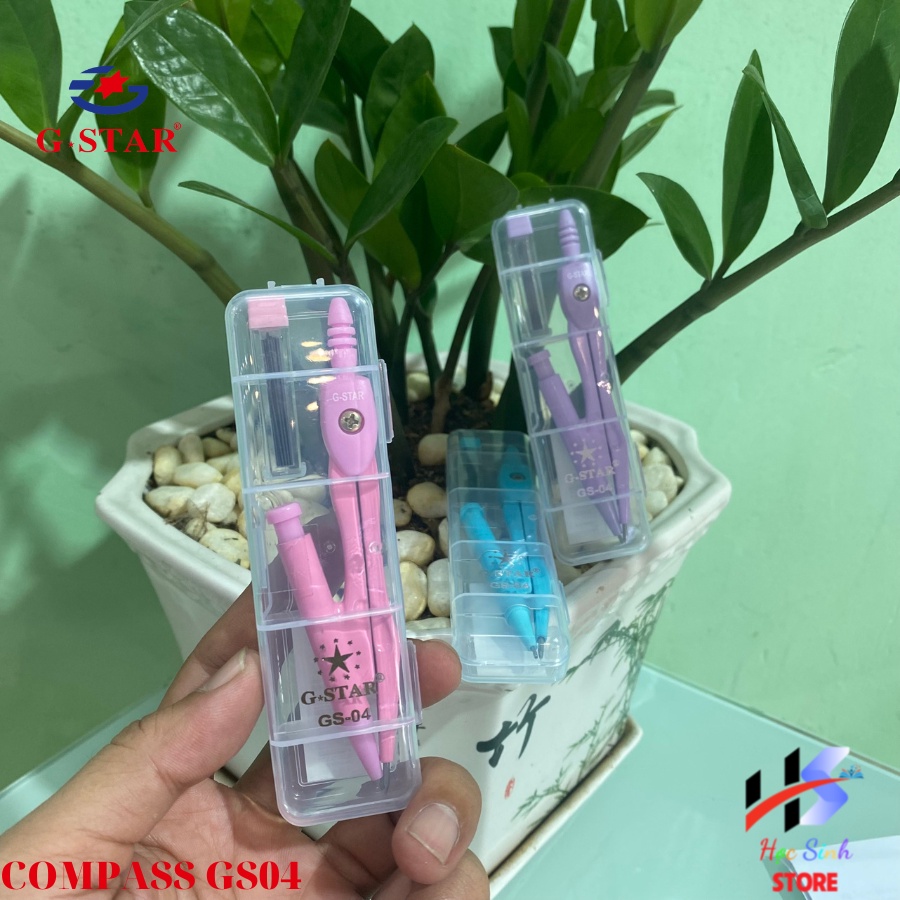 Compass ruột chì Gstar GS04 có hộp nhựa