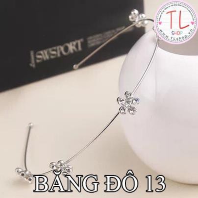 Cài tóc hoa dễ thương - Băng đô hoa xinh xắn - Cài tóc hoa Hàn Quốc