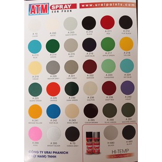 Sơn Phun ATM 400ml Gold (A228)
