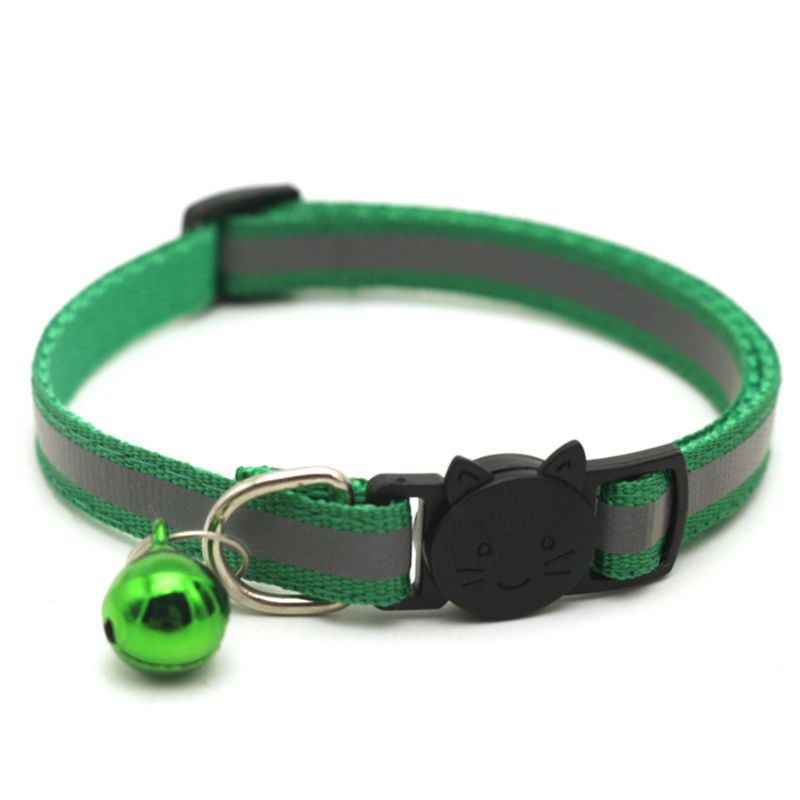 Lucky Set 12 Vòng Cổ Phản Quang Có Thể Điều Chỉnh Kèm Khóa An Toàn Dành Cho Cún Cưng