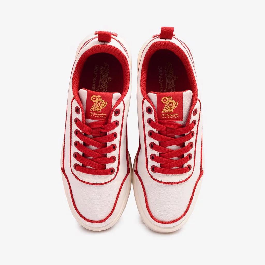 [Mã WABRBI245 giảm 10% tối đa 80k đơn 599k] Giày Biti's Hunter Street Tết Edition 2020 DSMH01302TRG (Trắng) | BigBuy360 - bigbuy360.vn