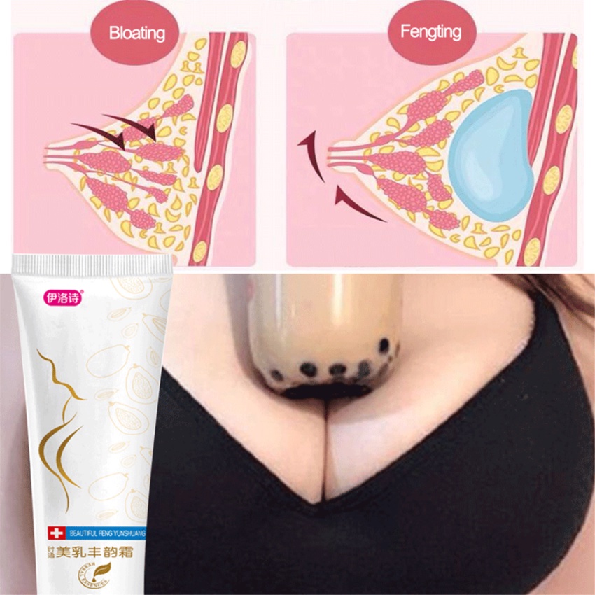 Kem massage nở ngực giúp săn chắc và tăng kích thước vòng một