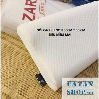 GỐI CAO SU NON ❤️FREE SHIP❤️ Bộ vỏ ruột gối nằm CAO SU NON cho người lớn, memory foam chống ngáy ZARA HOME