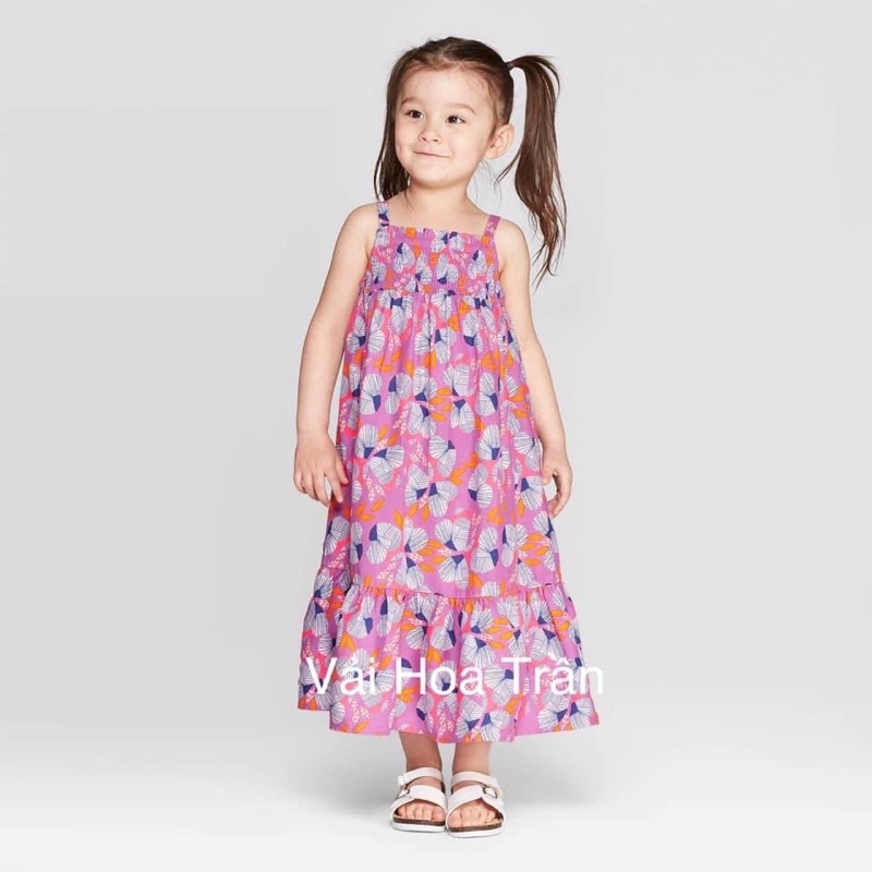 Vải lanh hoa nền tím