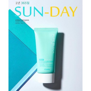 kem chống nắng Apieu pure block aqua sun gel