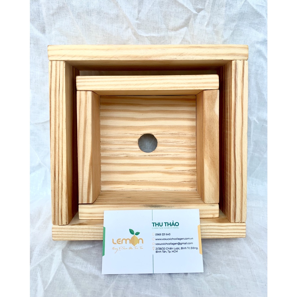 Khuôn gỗ gói bánh chưng gỗ tốt Lemon