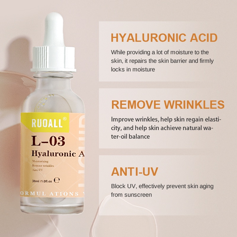 Tinh chất dưỡng da Ruoall cung cấp vitamin c + hyaluronic 30ml