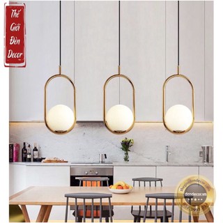Đèn thả Thuỷ tinh,đèn hiện đại thủy tinh 20cm