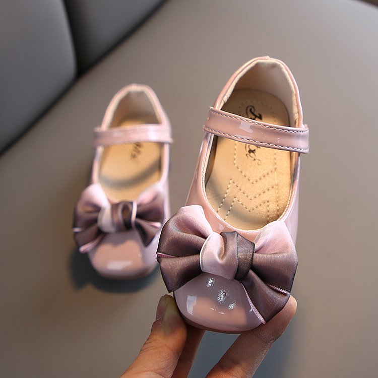 Giày búp bê trang trí nơ xinh xắn cho bé gái