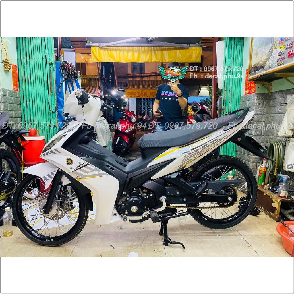 Tem Rời Exciter 2006 full trắng (J)