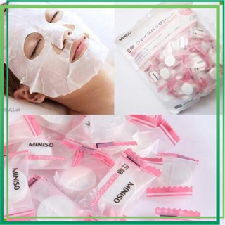 Mặt Nạ Giấy Nén Miniso Nhật Bản cấp ẩm thải độc - 1 chiếc