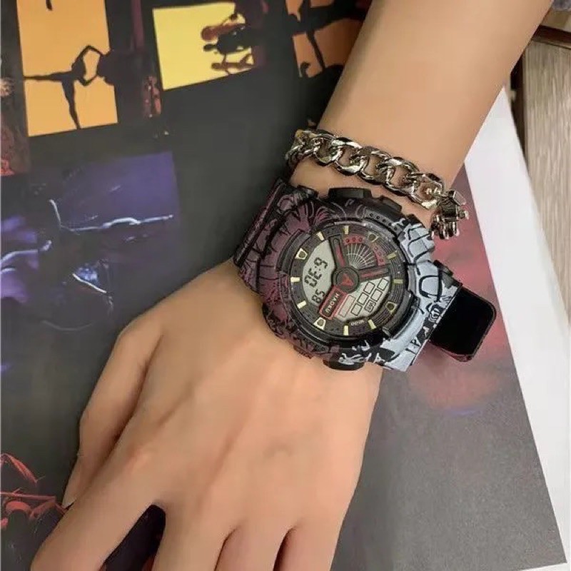 Đồng hồ điện tử nam nữ Sport S64 thể thao cá tính, kiểu dáng độc lạ, đa chức năng, chống nước tốt | BigBuy360 - bigbuy360.vn