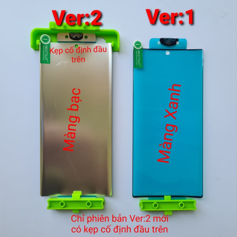 Bộ dán cường lực Nano BESTSUIT SAMSUNG Note20/ Note20 utral/ S20plus/ S20 utral/ note10 màn hình cong