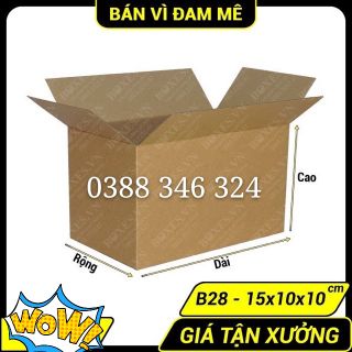Hộp carton 1510 cm