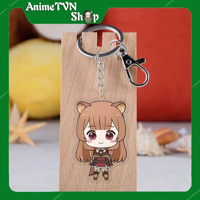 Móc khoá Mica dây xịn anime Tate no Yuusha no Nariagari - Nhựa Cứng Acrylic In 2 mặt sắc nét ( ảnh thật )