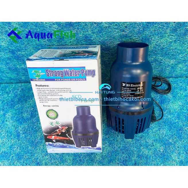 Máy Bơm Thổi Luồng Hồ Cá Koi Strong Water RS 16500 - 22500 - 25000 - 46000 - 56000 (bơm khỏe, siêu tiết kiệm điện)