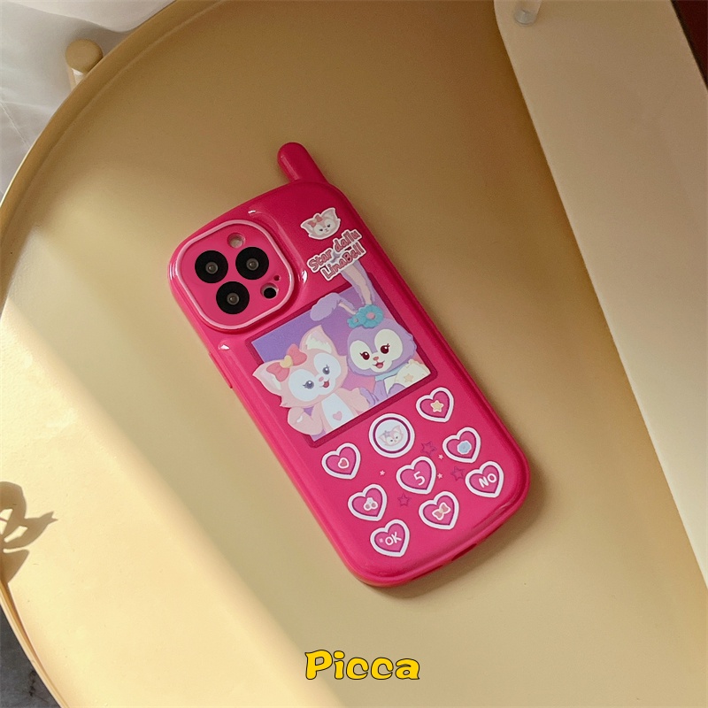 Ốp Điện Thoại Mềm Đệm Khí In Hình Hoạt Hình Disney Linabelo StellaLou Thời Trang Cho IPhone 11 XR 11 12 13 Pro MAX 7 8 Plus X XS MAX
