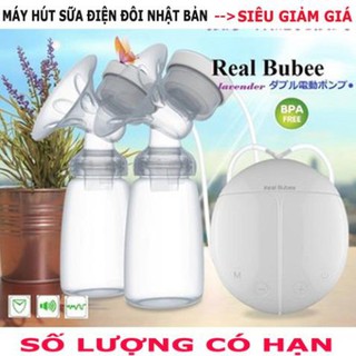 Máy hút sữa bằng điện đôi Real Bubee HG2810