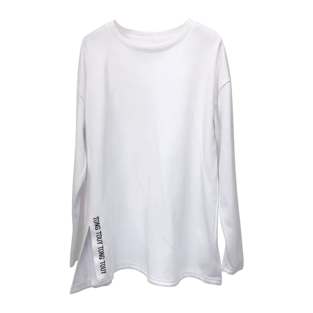 NRVP Áo Thun Nữ Tay Dài 100% Cotton Thời Trang Hàn Quốc