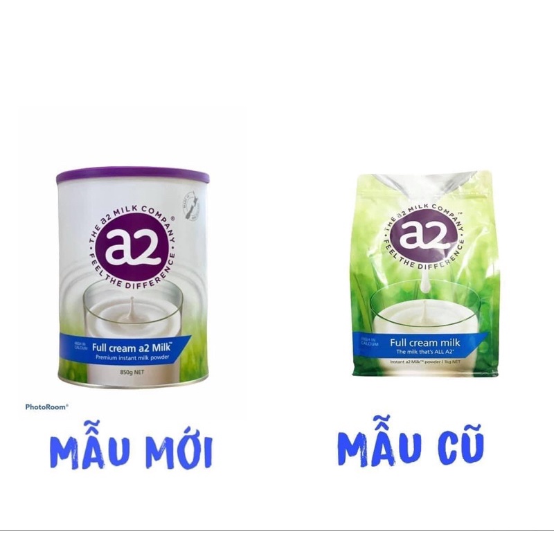 Sữa A2 nguyên kem/tách kem/milo úc date mới8/2022