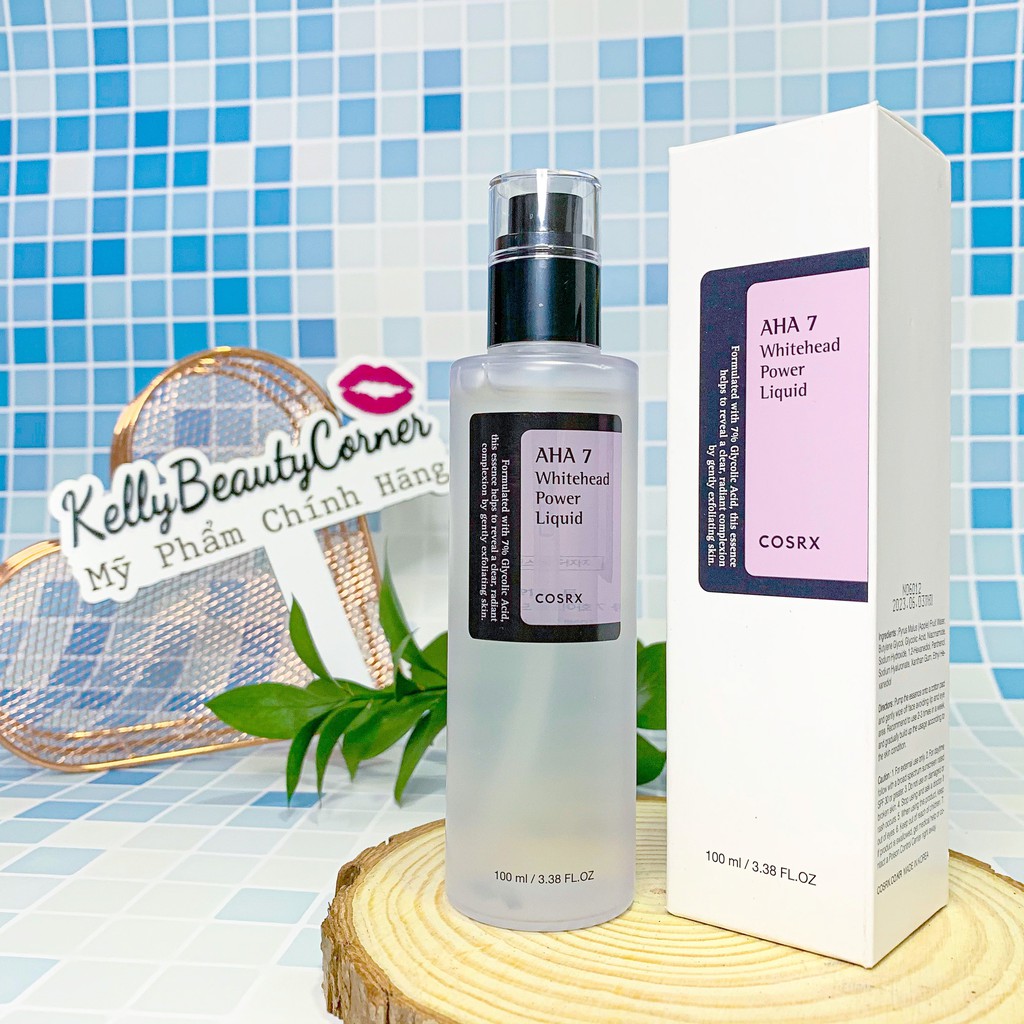[DATE 6/2023] Dung Dịch Tẩy Da Chết Hóa Học Cho Mụn Cám COSRX AHA 7 Whitehead Power Liquid
