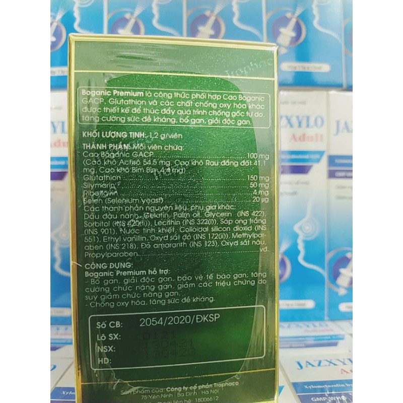 Boganic premium bổ gan, chống oxy hoá, tăng cường sức đề kháng