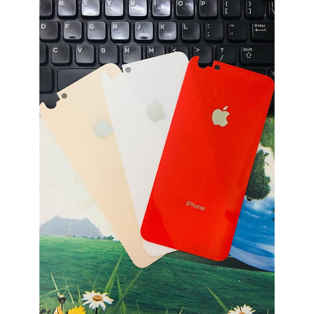 CƯỜNG LỰC MÀU MẶT SAU CHO IPHONE 6 PLUS/ 6S PLUS