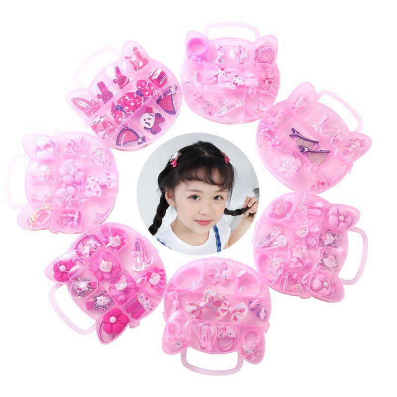 Kẹp Tóc Hình Hello Kitty