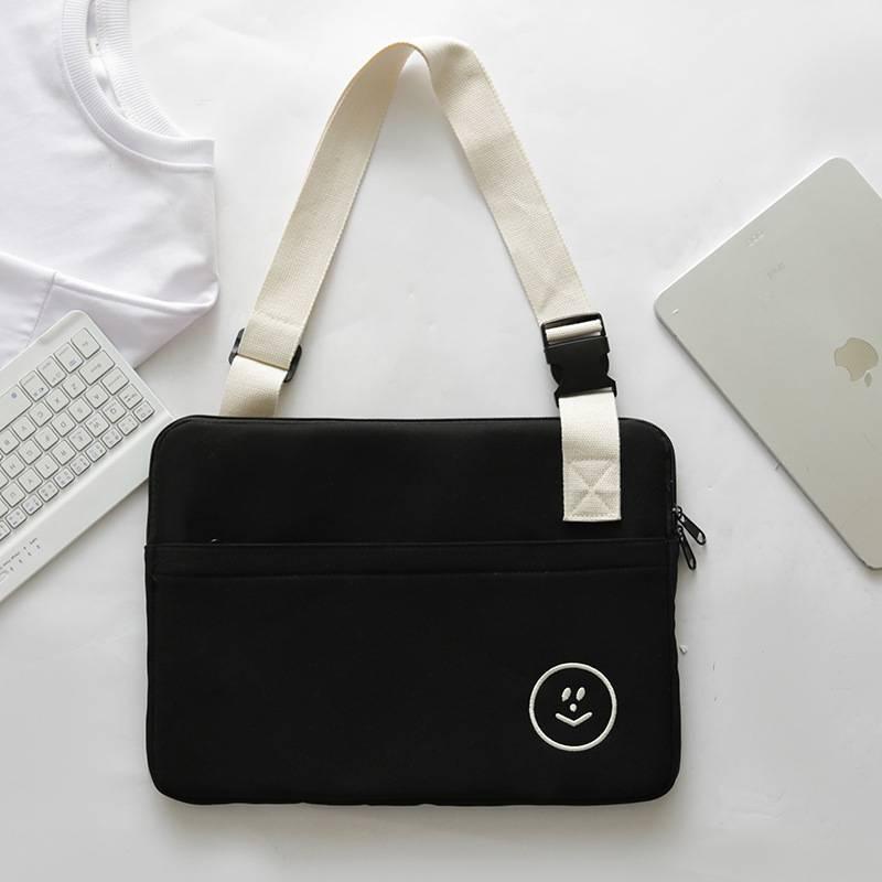 Túi đựng máy tính xách tay đeo chéo 11-inch 13 inch thời trang Hàn Quốc