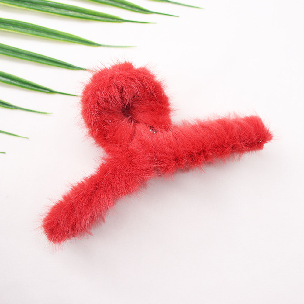 Kẹp Tóc Giả Lông Thỏ Thời Trang Thu Đông Đáng Yêu Cho Nữ