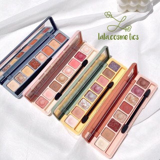 HOT TIKTOK BẢNG PHẤN MẮT LAMEILA 8 Ô LASTING MAKE UP