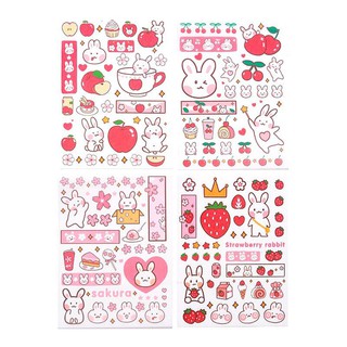 STICKER DÁN SỔ TAY CUTE