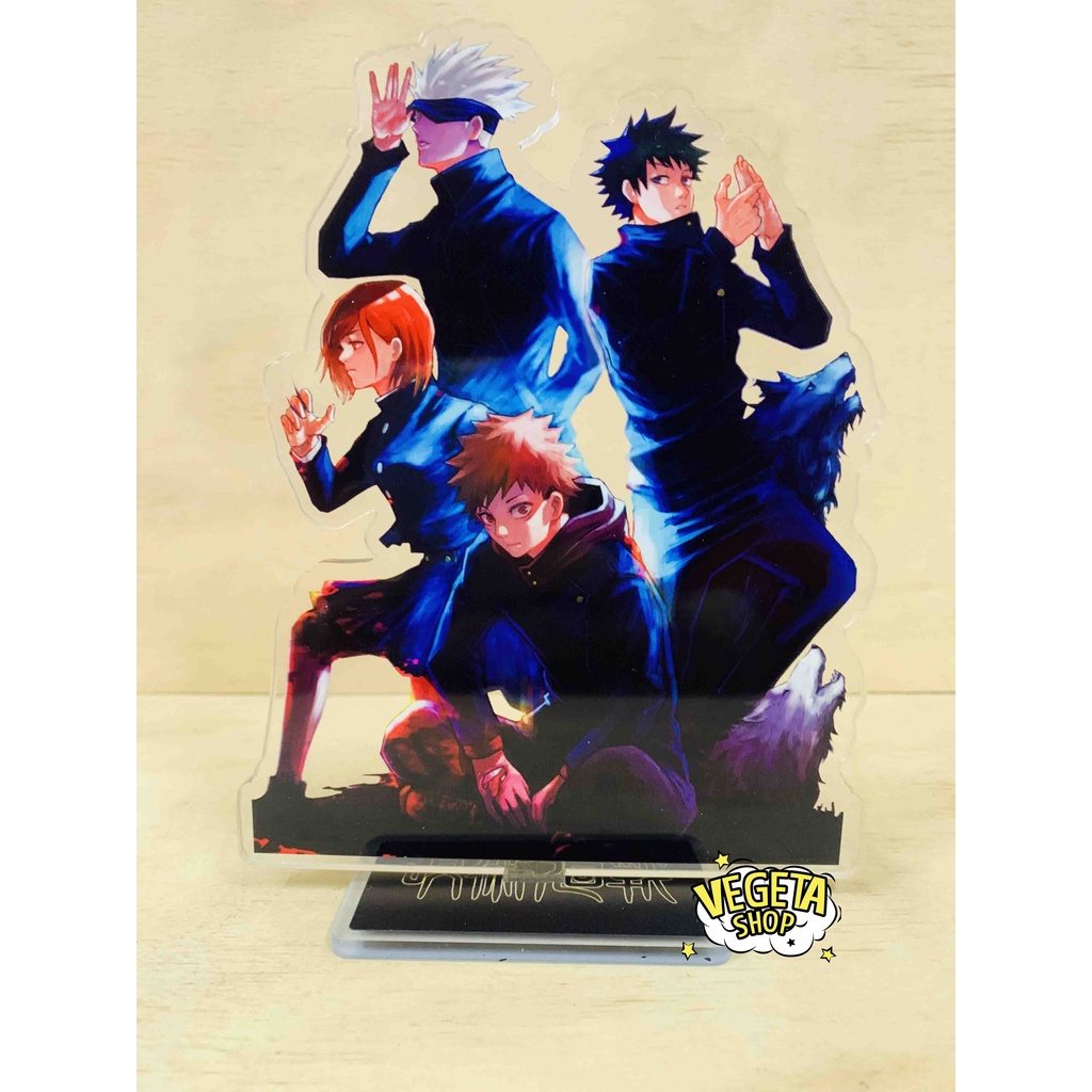 Mô Hình Tượng Standee Acrylic Mica 2 mặt - Jujutsu Kaisen Chú thuật hồi chiến - Yuji Itadori Sukuna Gojo Megumi Nobara