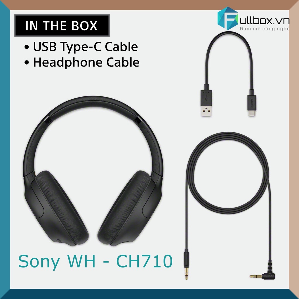Tai Nghe Bluetooth Sony WH - CH710N ( WH-CH710N ) Chống Ồn