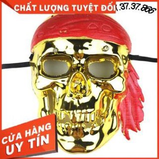 Mặt nạ xương vẽ-mặt nạ đầu nâu- mặt nạ xương -mặt nạ đầu lâu trang trí barbershop, dector trang trí