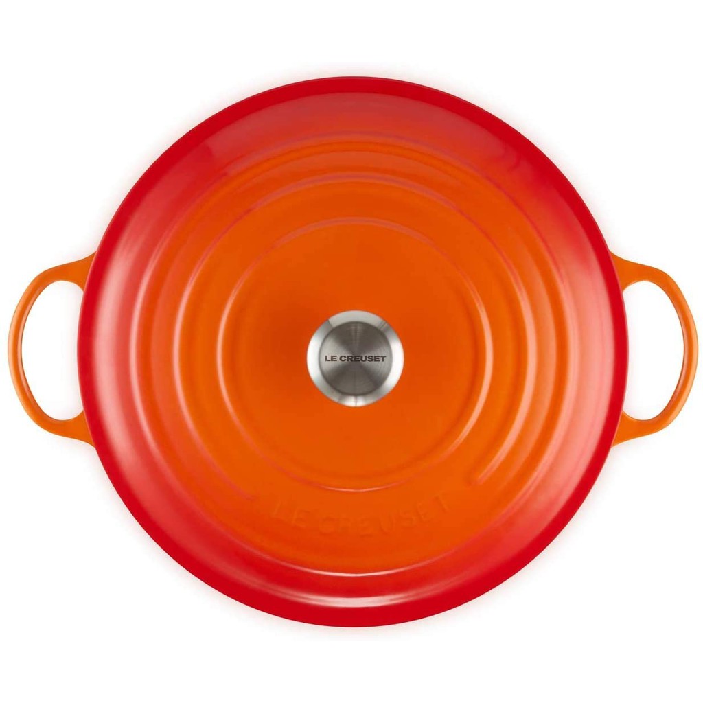NỒI GANG LE CREUSET LA MARMITE 32CM, MÀU CAM