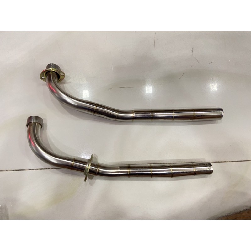 cổ pô 27ly inox 7 khúc sirius 50cc xc hàn pô