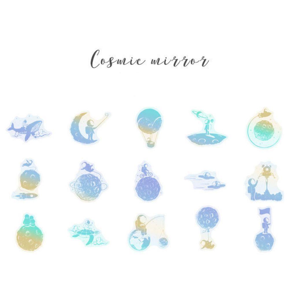 YOLA Miếng Dán PET Chống Thấm Nước Họa Tiết Hoa Nghệ Thuật