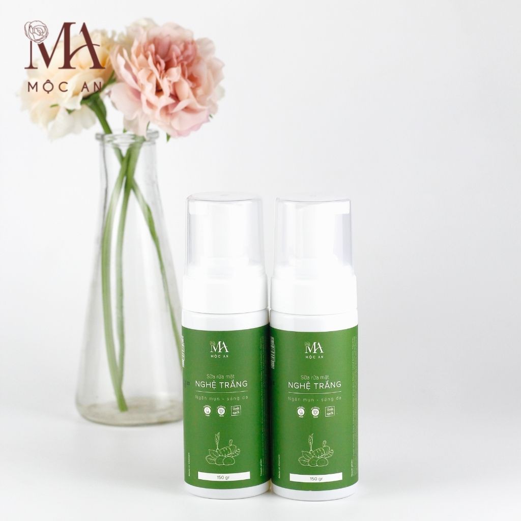 [Mã SRJULY1619 giảm 15K đơn 50K] Sữa Rửa Mặt Tạo Bọt Mộc An Chiết Xuất Nghệ Trắng Tảo Biển, Giúp Sáng Da Giảm Mụn 150g | BigBuy360 - bigbuy360.vn