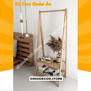Kệ Gỗ Chữ A -2 tầng, kệ gỗ đa năng, treo quần áo, để đồ tiện dụng chất gỗ MDF mới nhất